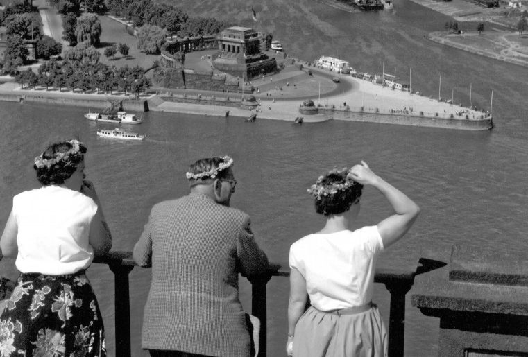 Deutsches Eck Deutsches Eck 1953 Archiv Heinrich Wolf